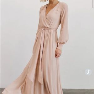 BALTIC BORN LYDIA MAXI DRESS IN BLUSH